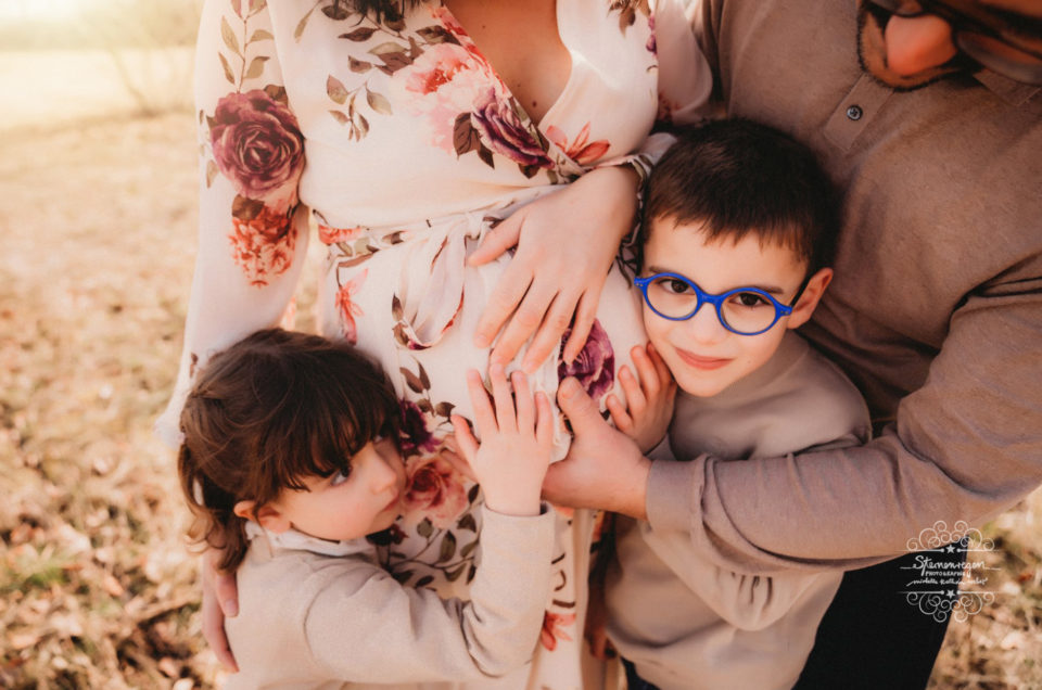 Babybauch- und Familienfotos